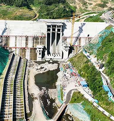桃源河水库正式下闸蓄水