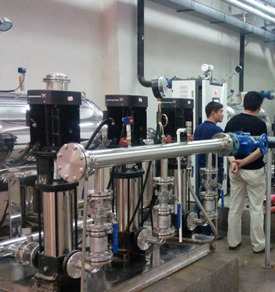 霍山县应流花园项目集中供水